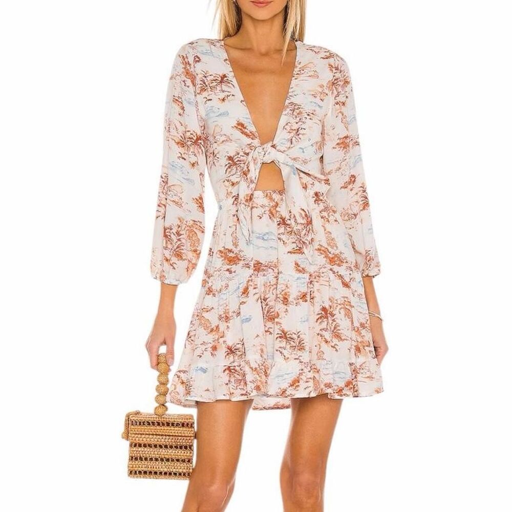 Lspace Stay Golden Dress in Tropical Sands